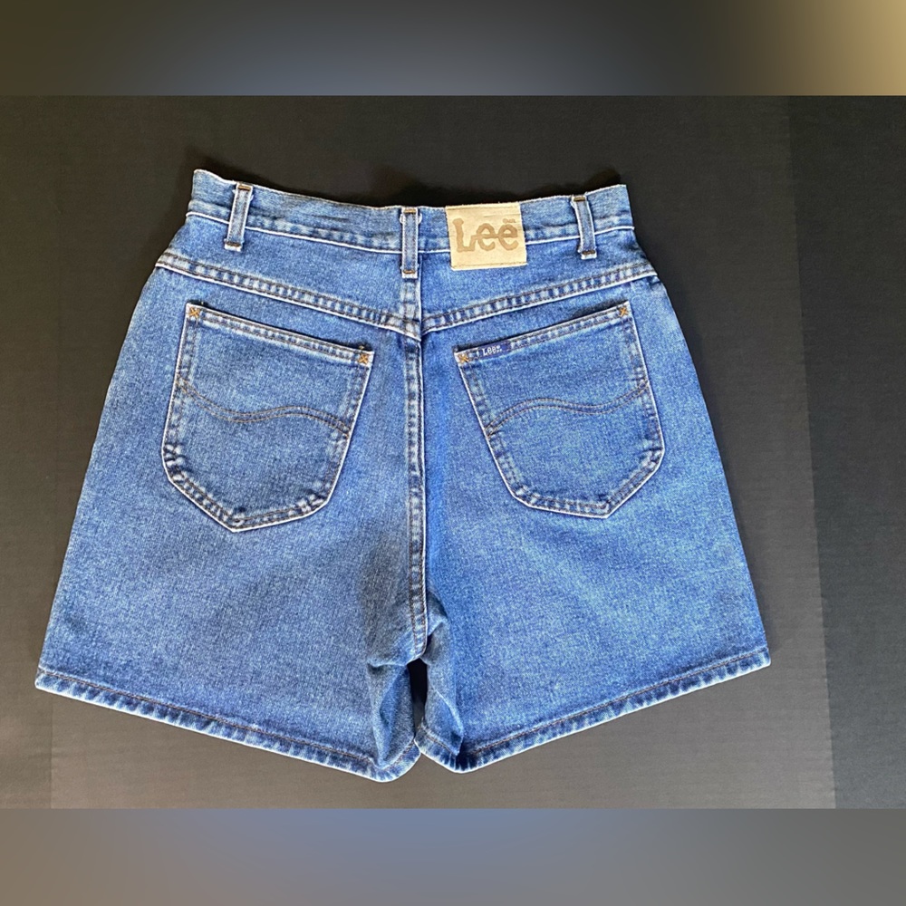Vintage Lee High Rise shorts Denim